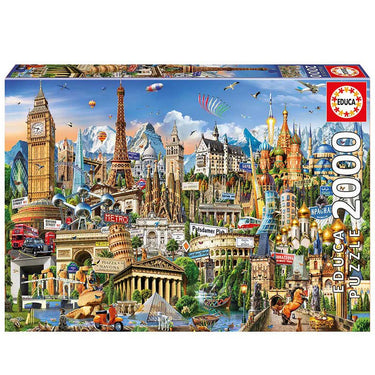 Puzzle Símbolos de Europa - Banbury Arte